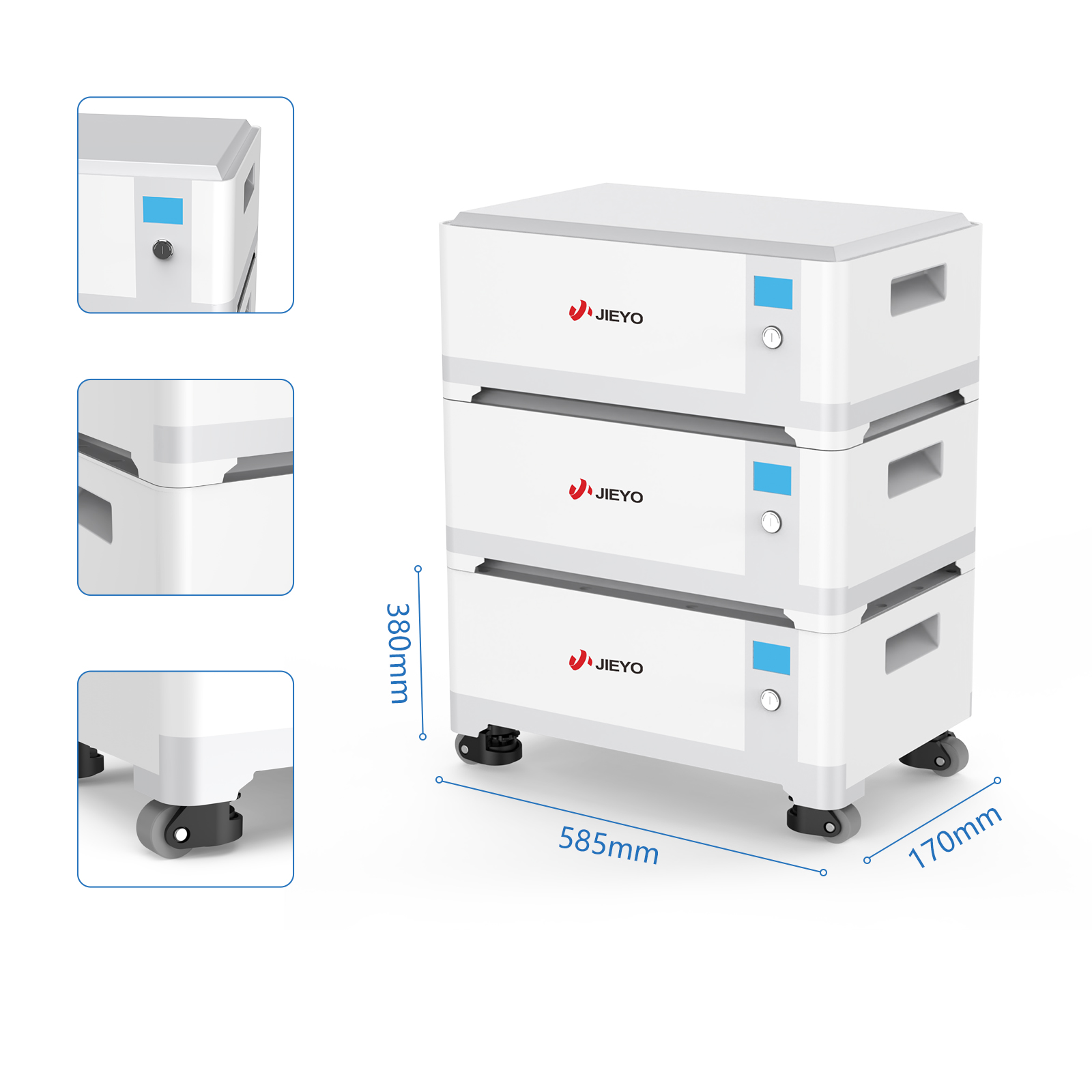 stackable home energy storage system